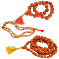 Rudraksha Mala In Thread